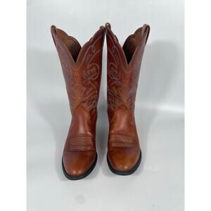 Ariat Brown Leather Western Heeled Boots